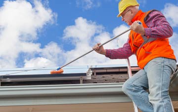 Knockbog soft wash roof cleaning